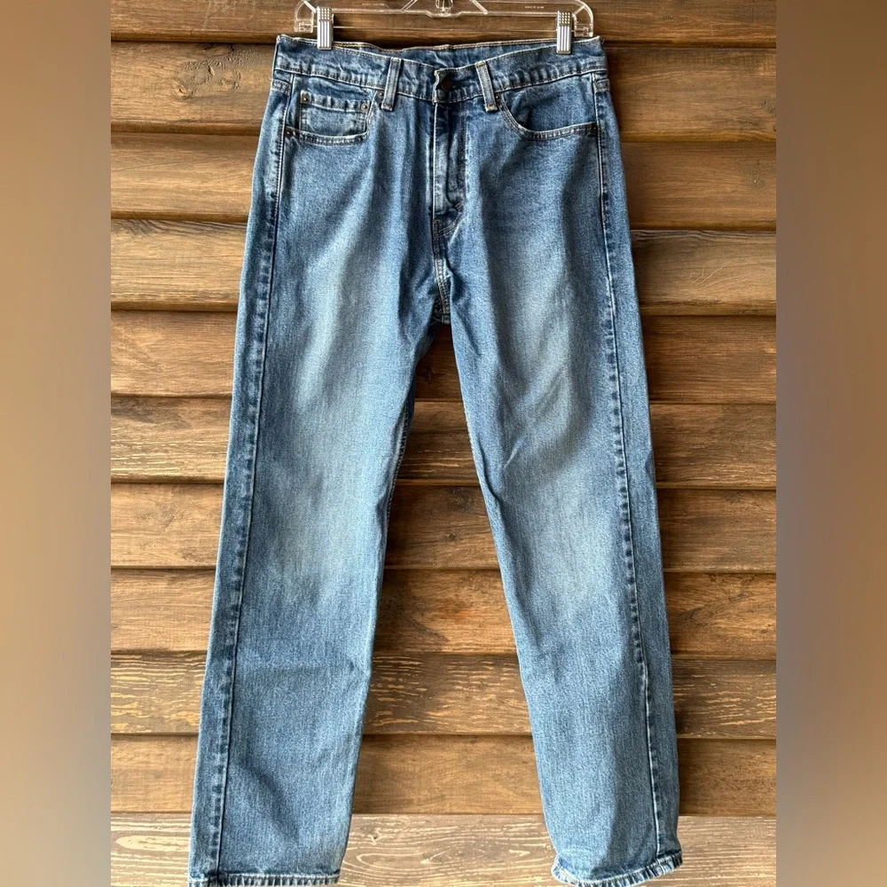 Levi's Men's 505 Straight Blue Jeans 32 x 32